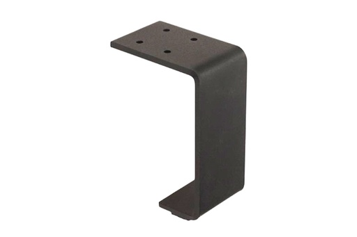 [0431566] Kovová nožička tvar L  7x100x32mm čierna 100mm