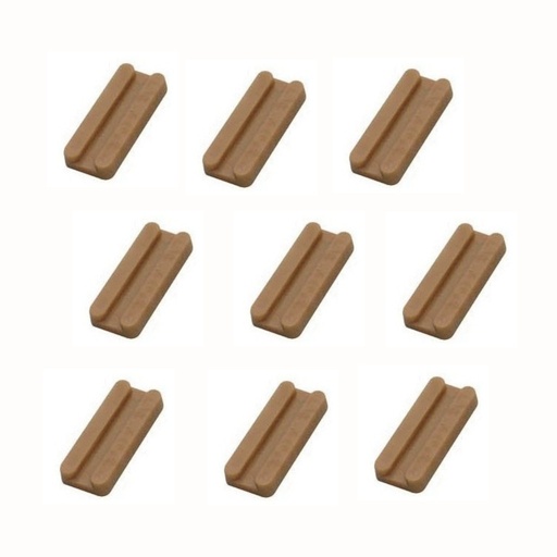 [0516247]  Klzák  - nastrelovací mini - svetlo hnedý /bal. 200ks/