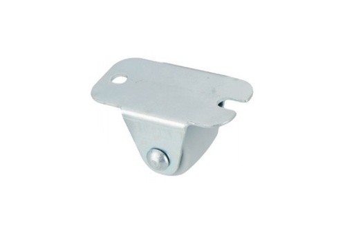 [0523939] Koliesko rovné - malé pogumované šedé , /fi 15mm/,  ks    