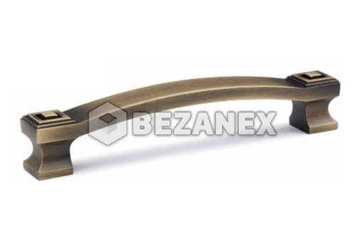 [0609928] Rustikálna úchytka Selena - patina na medi - 96mm