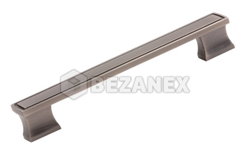 [0621239] Úchytka Locarno 128mm - starobronz brúsený