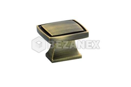 [0621232] Úchytka Locarno knopok - starobronz brúsený