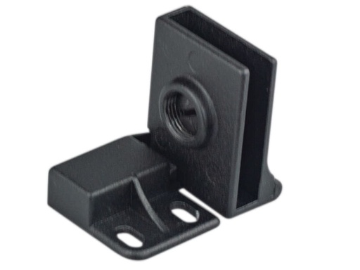 [0137203] Záves na sklo vložený  konc. pravý čierný 