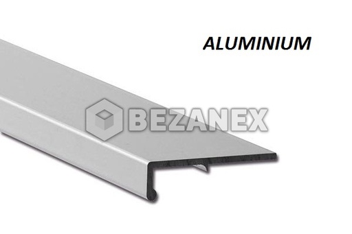 [0603344] Úchytkový Profil Lepiaca - matný chróm - 2500mm