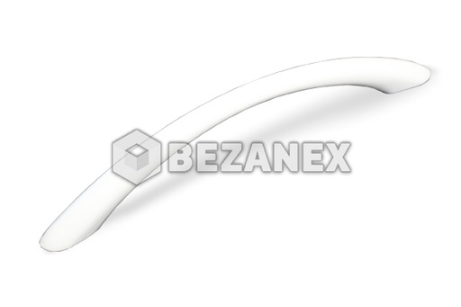 [0616129] Úchytka plastová - US 8104/128 - biela