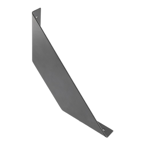 [0731315] Konzola/držiak police FLAT - 20x20cm - čierná matná