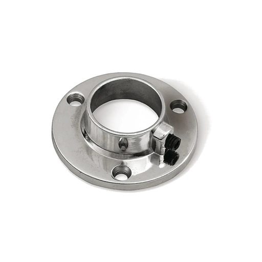 [0707585] Vešiaková rozeta - Okruhla - lesklý chróm