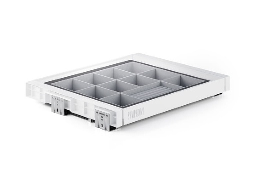 [0727281] Šperkovnica výsuvná SYMPHONY 600mm - biela