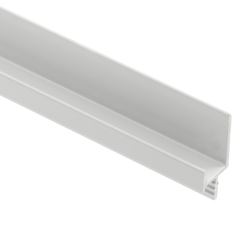 [0625002] Úchytkový Profil  Zafrézovací TVAR L-BIELÝ 3500MM