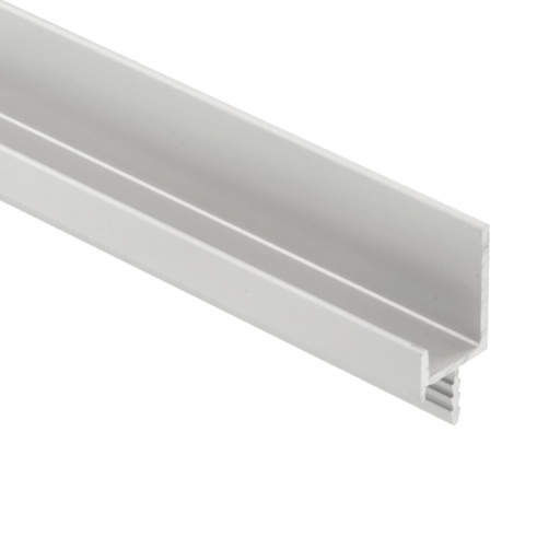 [0625003] Úchytkový Profil  Zafrézovací UKW 5 NEW /tvar L - striebro / 3500mm