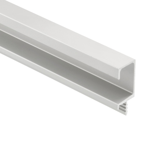 [0625004] Úchytkový Profil  Zafrézovací TVAR C -STRIEBORNÝ 3500MM