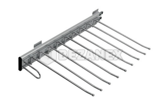 [0715618] Výsuvný vešiak na nohavice - bočný Ľavý