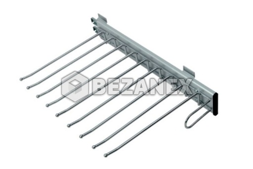 [0714778] Výsuvný vešiak na nohavice - bočný Pravý