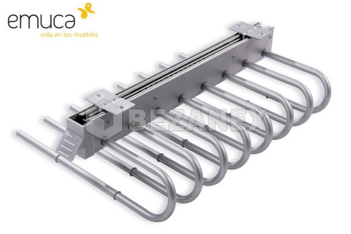 [0709857] Výsuvný vešiak na nohavice  - matt chrom - Pravý