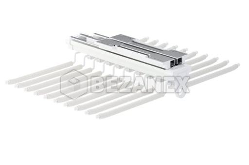 [0724481] Výsuvný vešiak na nohavice - podvojný SYMPHONY - biely