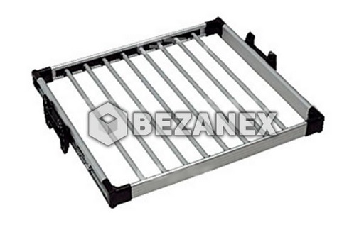 [0701070] Výsuvný vešiak na nohavice s tlmením biely - 700mm