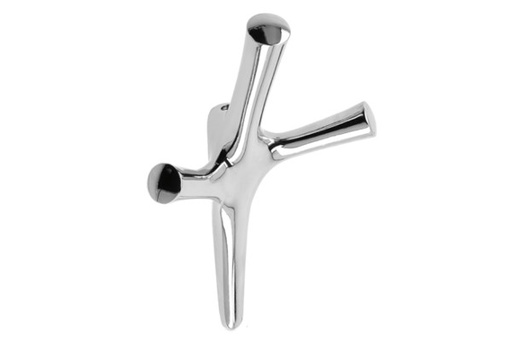 [0723039] Vešiak Walencia veľký lesklý chróm