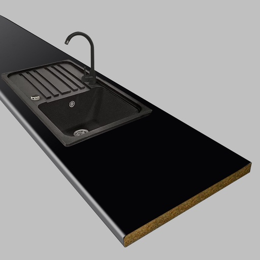 EGGER - Pracovná doska - U999 ST78 - Čierna