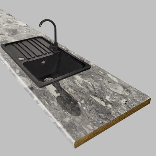 EGGER - Pracovná doska - F021 ST75 - Terrazzo triestino šedé