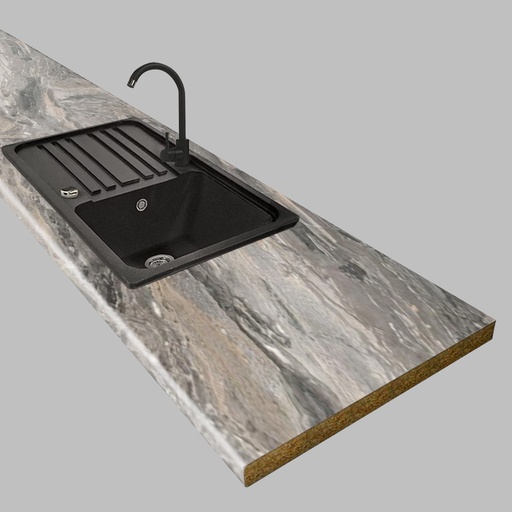 EGGER - Pracovná doska - F093 ST7 - Mramor Cipollino sivý