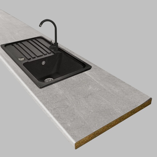 EGGER - Pracovná doska - F243 ST76 - Mramor Candela svetlo sivý