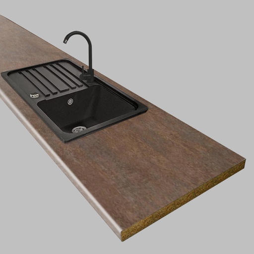 EGGER - Pracovná doska - F302 ST87 - Ferro Bronz