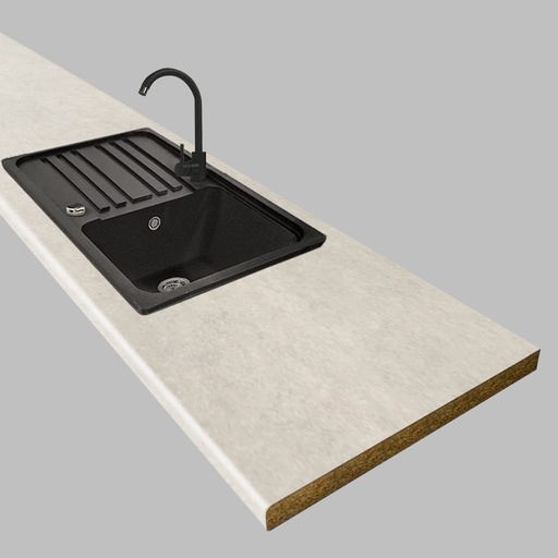 EGGER - Pracovná doska - F486 ST76 - Sparkle Grain biely