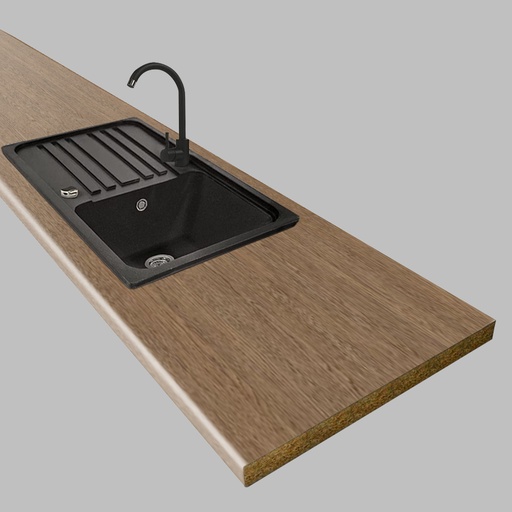 EGGER - Pracovná doska - H1303 ST12 - Dub Belmont hnedý