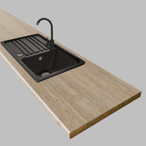 EGGER - Pracovná doska - H1357 ST10 - Dub Spree sivobežový