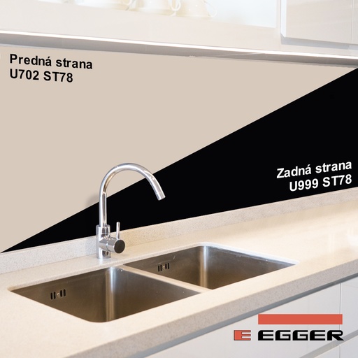 [3425002] Egger - ZÁSTENA - U702 ST78 / U999 ST78 - 640 x 8 mm