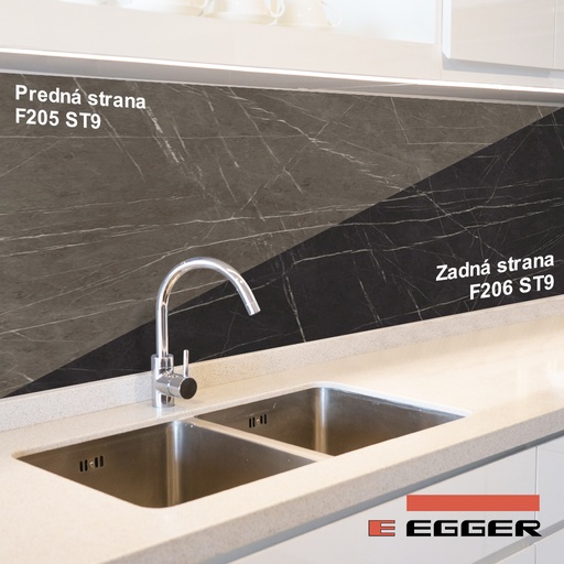 [3425020] Egger - ZÁSTENA - F205 ST9 / F206 ST9 - 640 x 8 mm