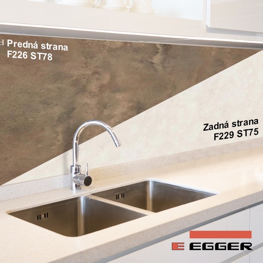 [3425023] Egger - ZÁSTENA - F226 ST78 / F229 ST75 - 640 x 8 mm
