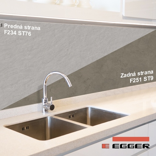 [3425028] Egger - ZÁSTENA - F234 ST76 / F251 ST9 - 640 x 8 mm
