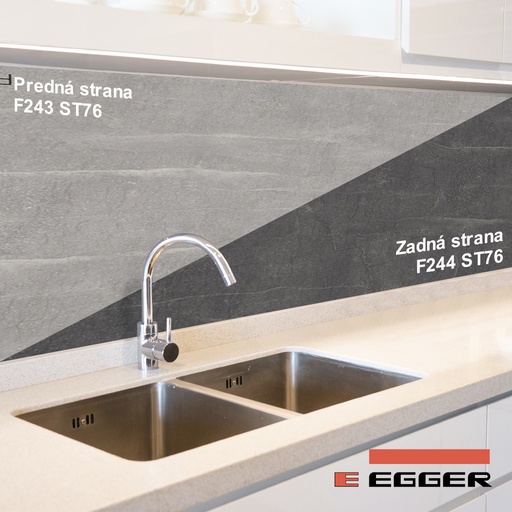 [3425031] Egger - ZÁSTENA - F243 ST76 / F244 ST76 - 640 x 8 mm