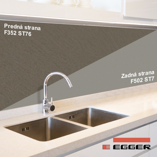 [3425034] Egger - ZÁSTENA - F352 ST76 / F502 ST7 - 640 x 8 mm