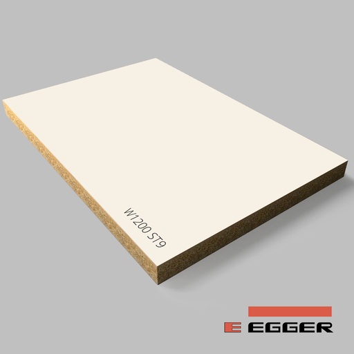 [3325005] EGGER - DTDL - W1200 ST9 Porcelánová biela - 18 mm