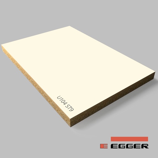 EGGER - DTDL - U104 ST9 - Alabaster - 18 mm