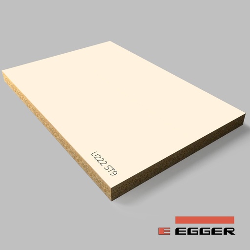 EGGER - DTDL - U222 ST9 - Krém - 18 mm
