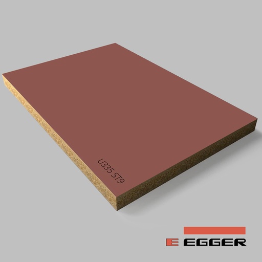 [3325019] EGGER - DTDL - U335 ST9 Hrdzavo červená - 18 mm