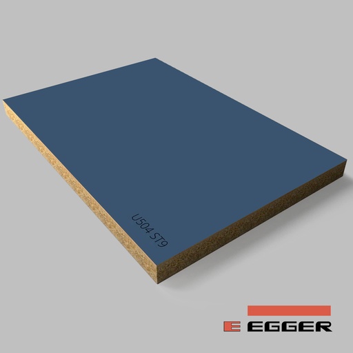 [3325022] EGGER - DTDL - U504 ST9 - Tyrolská modrá - 18 mm