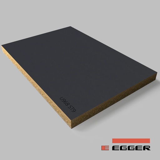 [3325053] EGGER - DTDL - U968 ST9 - Uhlíková sivá - 18 mm
