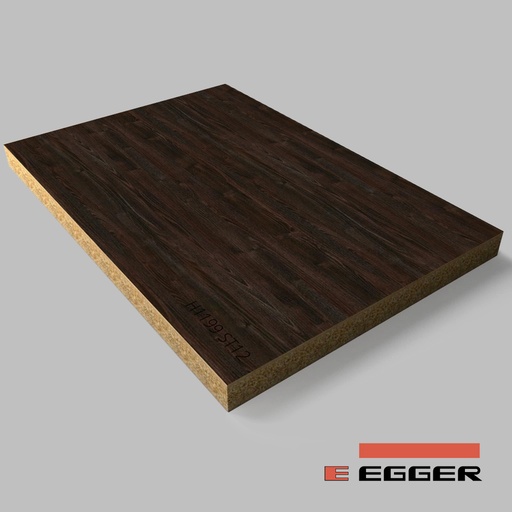 [3325063] EGGER - DTDL - H1199 ST12 - Dub Thermo čiernohnedý - 18 mm