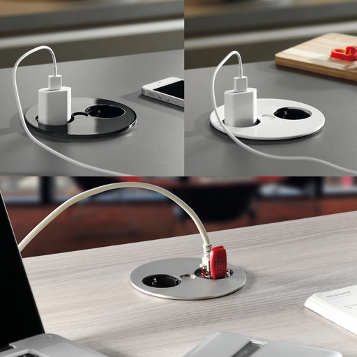 Bachmann Versalogic TWIST dvojzásuvka -  2x230V      