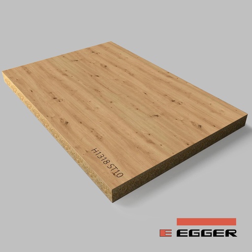 [3325073] EGGER - DTDL - H1318 ST10 - Dub divoký prírodný - 18 mm