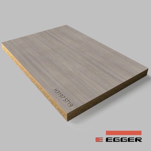 [3325107] EGGER - DTDL - H3197 ST19 Fineline stredne sivý - 18 mm