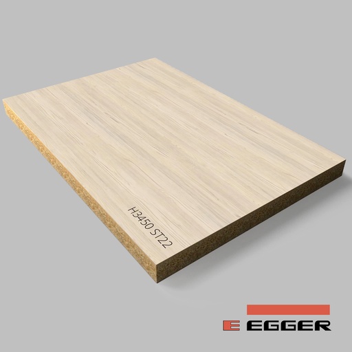 [3325119] EGGER - DTDL - H3450 ST22 - White Fletwood - 18 mm