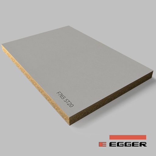 [3325137] EGGER - DTDL - F765 ST20 Kov striebor. sivý brúsený - 18 mm