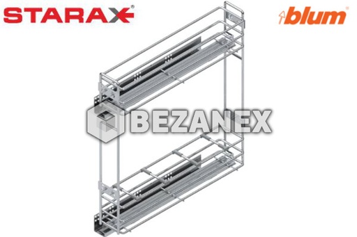 STARAX - Kôš bočný s TLMENÍM na Tandeme Blum /plnovýsuv/
