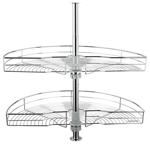 [1007699] Karusel 180° lesklý chróm , priemer 735mm 