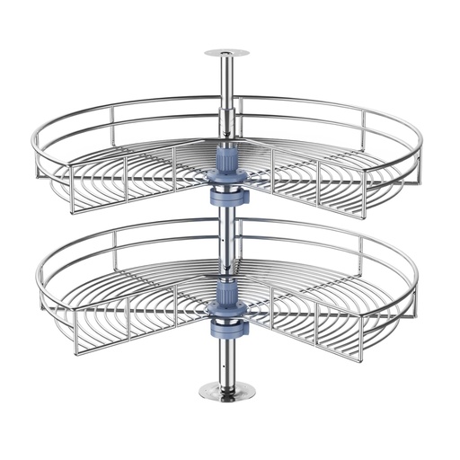 [1007700] Karusel 270° lesklý chróm , priemer 715mm